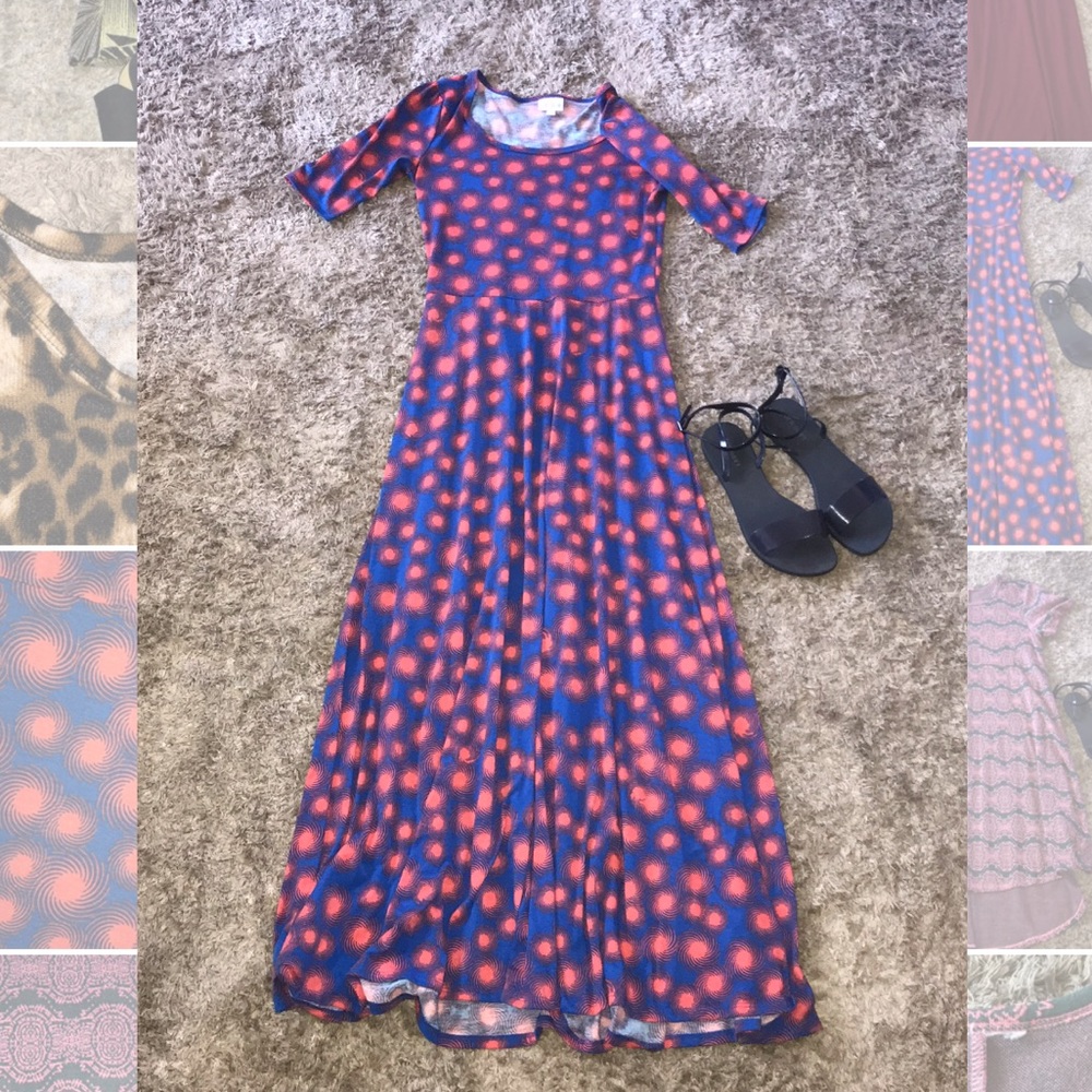 Lularoe Maxi Dress Size Small